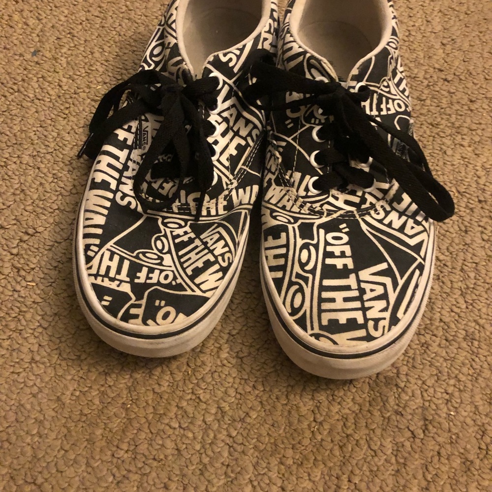 Vans print all over
